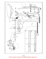 Предварительный просмотр 32 страницы Consew 345-2DP Parts Book