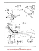 Предварительный просмотр 36 страницы Consew 345-2DP Parts Book