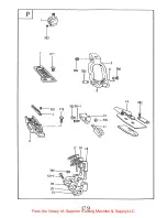 Предварительный просмотр 52 страницы Consew 345-2DP Parts Book