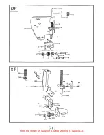 Предварительный просмотр 59 страницы Consew 345-2DP Parts Book