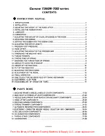 Preview for 4 page of Consew 7360R-7DD Operation And Parts Manual