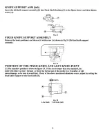 Предварительный просмотр 11 страницы Consew 7360RA TCWL (E) Instruction Manual