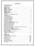 Preview for 2 page of Consew P1206RB-7 Operation Instruction Manual