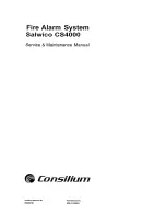 Предварительный просмотр 87 страницы Consilium Salwico CS4000 Installation Manual