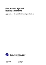 Предварительный просмотр 161 страницы Consilium Salwico CS4000 Installation Manual