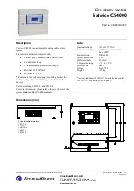 Предварительный просмотр 163 страницы Consilium Salwico CS4000 Installation Manual