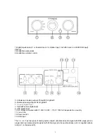 Предварительный просмотр 5 страницы Consonance D-Linear 6 User Manual