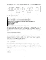 Предварительный просмотр 3 страницы Consonance R150 Linear User Manual