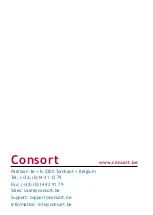 Предварительный просмотр 24 страницы Consort C561 Manual