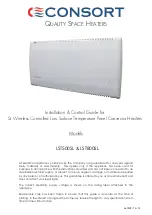 Consort LST500SL Installation & Control Manual предпросмотр