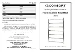 Consort LTR07N Operating & Installation Instructions предпросмотр