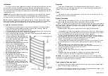 Предварительный просмотр 2 страницы Consort LTR07N Operating & Installation Instructions