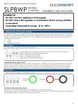 Preview for 2 page of Consort SLPBWP Installation & Control Manual