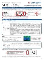 Предварительный просмотр 2 страницы Consort SLVTB Installation & Control Manual