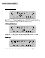 Предварительный просмотр 8 страницы Constellation audio Cygnus Owner'S Manual