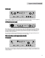 Предварительный просмотр 9 страницы Constellation audio Cygnus Owner'S Manual