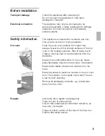 Предварительный просмотр 5 страницы CONSTRUCTA Built-in oven Instructions For Use Manual