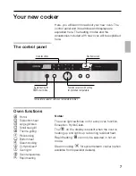 Предварительный просмотр 7 страницы CONSTRUCTA Built-in oven Instructions For Use Manual