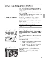 Предварительный просмотр 43 страницы CONSTRUCTA Built-in oven Instructions For Use Manual