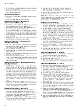 Preview for 42 page of CONSTRUCTA CC4P86660 User Manual And Installation Instructions