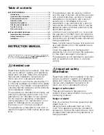 Preview for 15 page of CONSTRUCTA CD30645 Instructions For Installation And Use Manual