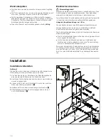 Preview for 10 page of CONSTRUCTA CD619251 Instructions For Installation And Use Manual