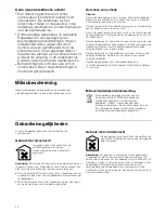 Preview for 34 page of CONSTRUCTA CD619251 Instructions For Installation And Use Manual