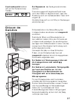 Предварительный просмотр 37 страницы CONSTRUCTA CF 74850 Instructions For Use And Installation