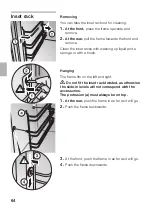 Предварительный просмотр 64 страницы CONSTRUCTA CF 74850 Instructions For Use And Installation