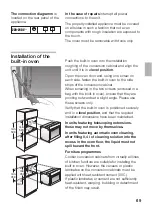 Предварительный просмотр 69 страницы CONSTRUCTA CF 74850 Instructions For Use And Installation