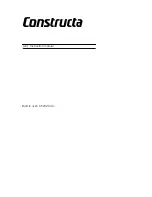 CONSTRUCTA CF2322.4IL Instruction Manual preview