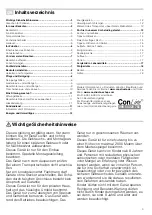 Предварительный просмотр 3 страницы CONSTRUCTA CH0302.0 Instruction Manual