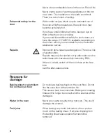 Предварительный просмотр 5 страницы CONSTRUCTA CH101.2 Instructions For Use Manual