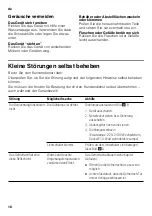 Preview for 18 page of CONSTRUCTA CK64 Series Instructions For Use Manual