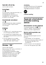 Preview for 81 page of CONSTRUCTA CK64 Series Instructions For Use Manual