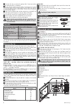 Preview for 4 page of CONSTRUCTA CMW1100W User Manual