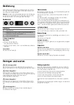 Preview for 5 page of CONSTRUCTA JD66KE52 Instructions For Installation And Use Manual