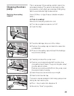 Preview for 23 page of CONSTRUCTA Washing machine Instruction Manual And Installation Instructions