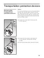 Preview for 35 page of CONSTRUCTA Washing machine Instruction Manual And Installation Instructions