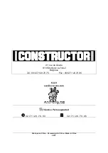 Предварительный просмотр 34 страницы Constructor 5411074162344 Original Instructions Manual