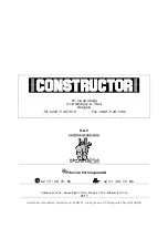 Предварительный просмотр 35 страницы Constructor 5411074182618 Original Instructions Manual