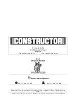 Предварительный просмотр 36 страницы Constructor 5411074210182 Original Instructions Manual