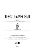 Предварительный просмотр 38 страницы Constructor CRH1300-18M Original Instructions Manual