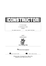 Preview for 60 page of Constructor CTSC90-406VS Original Instructions Manual