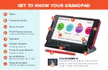 Preview for 3 page of Consumer Cellular GrandPad Quick Tips