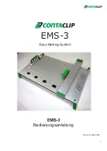 CONTACLIP EMS-3 Manual preview