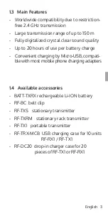 Preview for 3 page of Contacta RF-RX1 Installation & User Manual