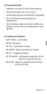 Preview for 13 page of Contacta RF-RX1 Installation & User Manual