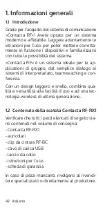 Preview for 42 page of Contacta RF-RX1 Installation & User Manual