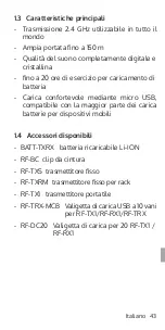 Preview for 43 page of Contacta RF-RX1 Installation & User Manual